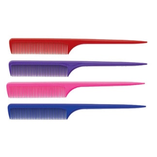 Salon Elements Wide Tail, Assorted Colours