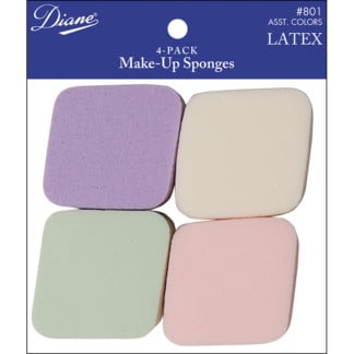 Diane Latex Make-Up Sponges, 4/Pack