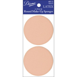 Diane Latex Round Make-Up Sponges, 2/Pack
