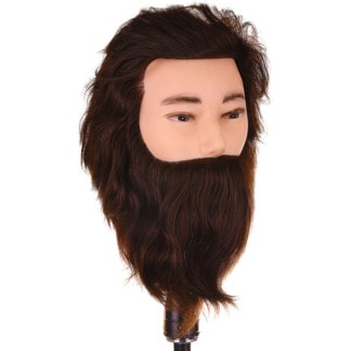 Mannequin Head with Male Hair & Beard