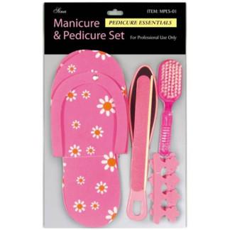 Diane Manicure & Pedicure Set, Pink