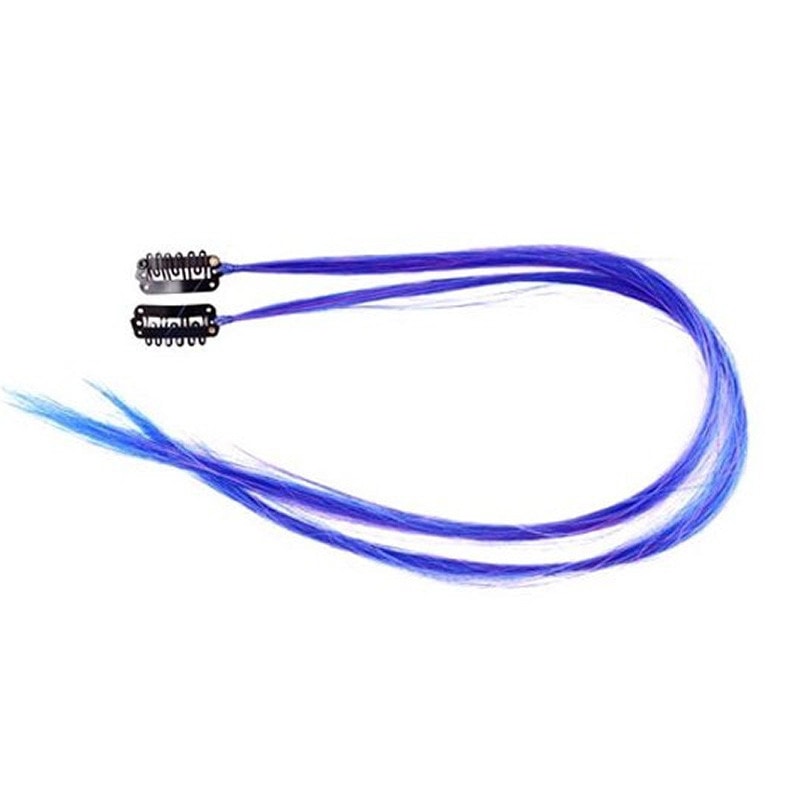 EMMA 45cm Synthetic Clip-On Hair Extensions, 2 Pieces