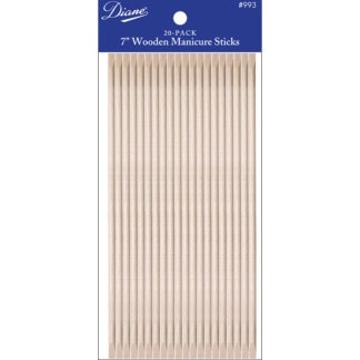 Nail Manicure Sticks, 20/Pack