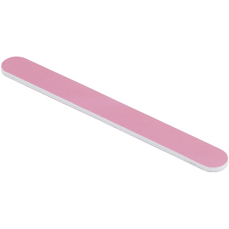 Diane Cushion Nail File, Medium Coarse, Pink, 180/240 Grit