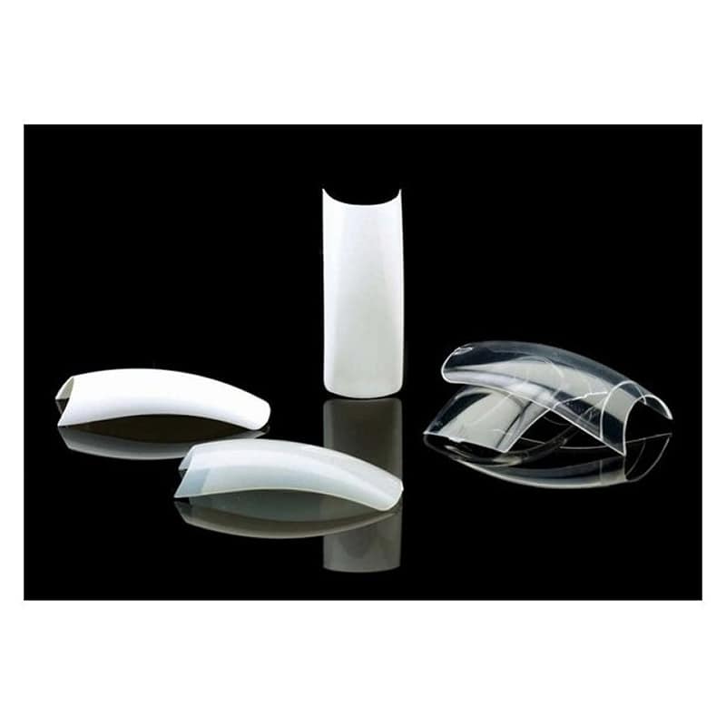 Cala Professional French Square Nail Tips, 100/Box