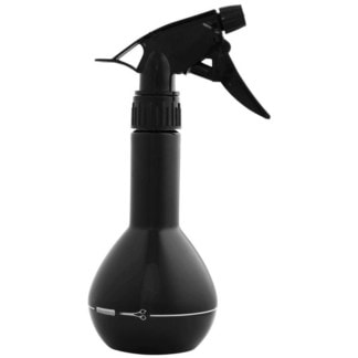 Spray Water Bottle Acrylic, Black, 350ml