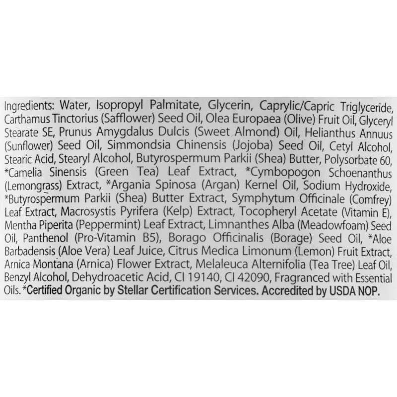 BCL Spa Lemongrass & Green Tea Massage Cream - Image 2