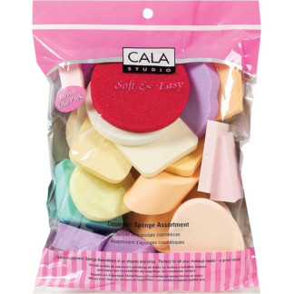 Cala Cosmetic Sponge Assortment with Different Shapes & Sizes