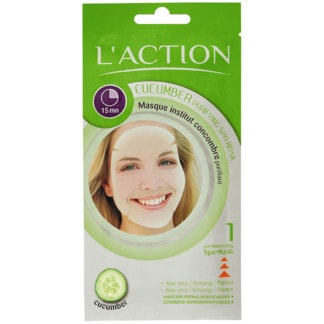 L'Action Paris Cucumber Purifying Spa Mask, 24g