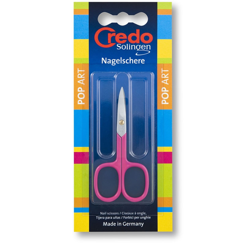 Credo Solingen Pop Art Pink Toenail Scissor