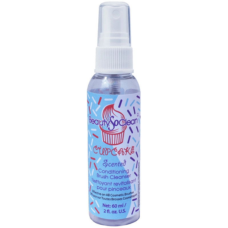 BeautySoClean Cupcake Scented Brush Cleaner, 60ml