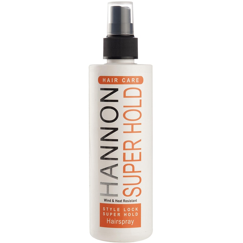 Hannon Style Super Lock Hold Hairspray, 250ml