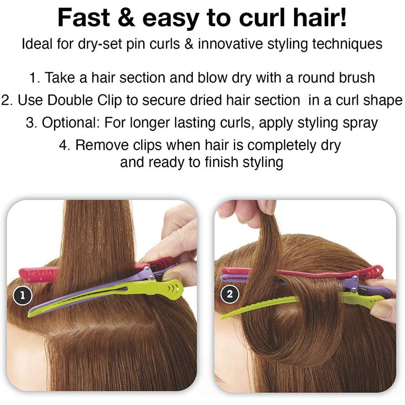 Olivia Garden Double Sectioning Clip, 14cm - Image 7