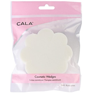 Cala Cosmetic Sponge Wedges, 8/Pack
