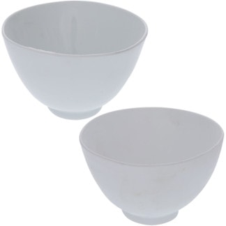 Beauty Dish Flexible Mixing Bowl, Clear