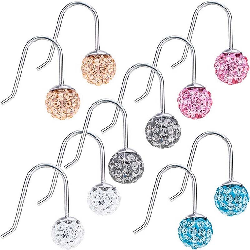 Blomdahl Titanium Earrings - Mini Pendant Crystal