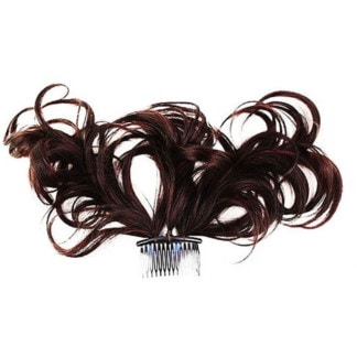 EMMA 30cm Synthetic Hair Piece Curly on Wire
