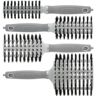 Olivia Garden Ceramic + Ion Turbo Vent 100% Boar Brush Collection