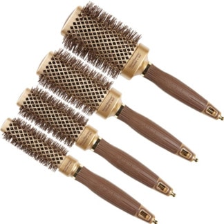 Olivia Garden NanoThermic Ceramic + Ion Square Barrel Brush Collection