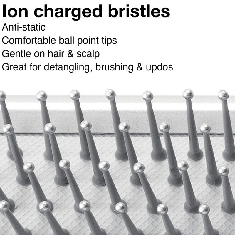 Olivia Garden Ceramic + Ion Thermal Breast Cancer Awareness 2022 Brush Set: 4 Brushes - Image 4