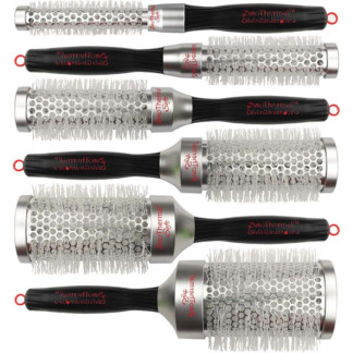 Olivia Garden ProThermal Soft White Bristles Brush Collection