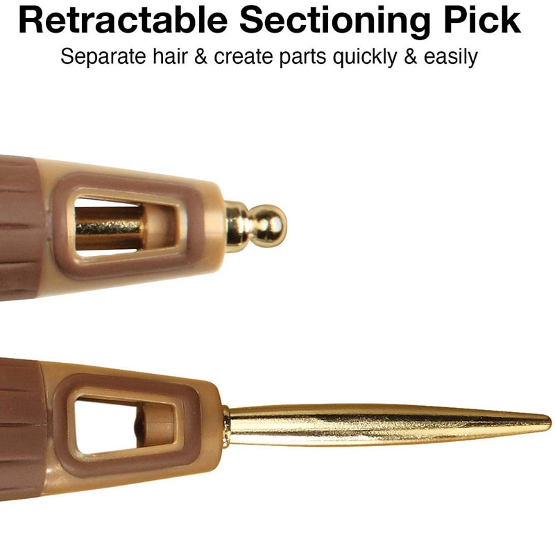 Olivia Garden NanoThermic Ceramic + Ion Flex Paddle Brush Display: 12 Brushes & Stand - Image 4