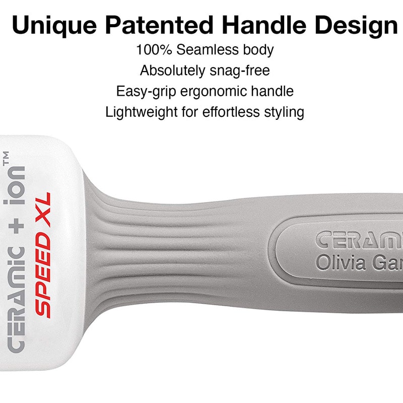 Olivia Garden Ceramic + Ion Speed XL Long Barrel Blossom Brush Display: 12 Brushes & Stand - Image 4