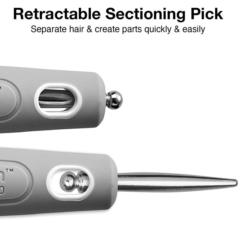 Olivia Garden Ceramic + Ion Speed XL Long Barrel Blossom Brush Display: 12 Brushes & Stand - Image 5