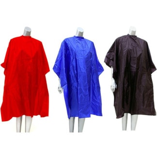 Salon Cape Shiny Diamond Pattern, Studs