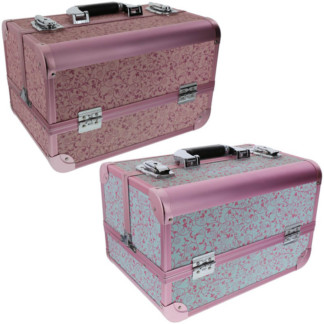 Beauty Aluminium Make-Up Case, 1 Part, Empty