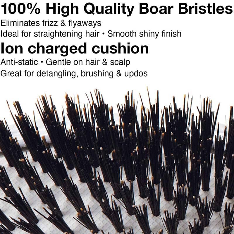 Olivia Garden Ceramic + Ion XL Boar Brush Collection - Image 3