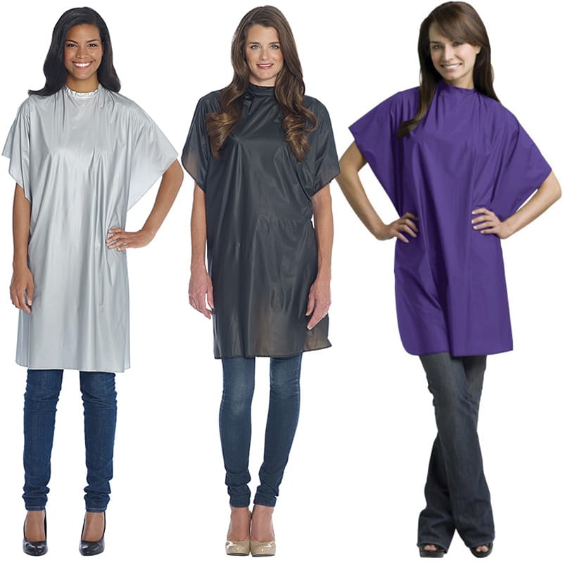 Diane Salon Cape Shampoo, Supple Vinyl, Hook & Loop