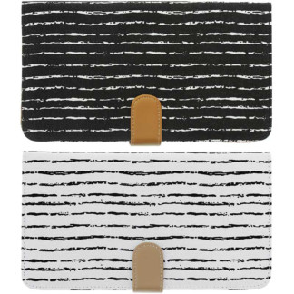 Scissor Bag with Stripes, Empty