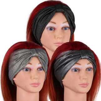 Headband Turban Metallic