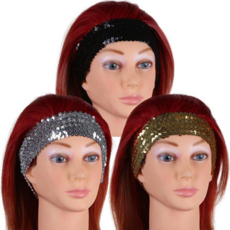Headband with Large Sequins