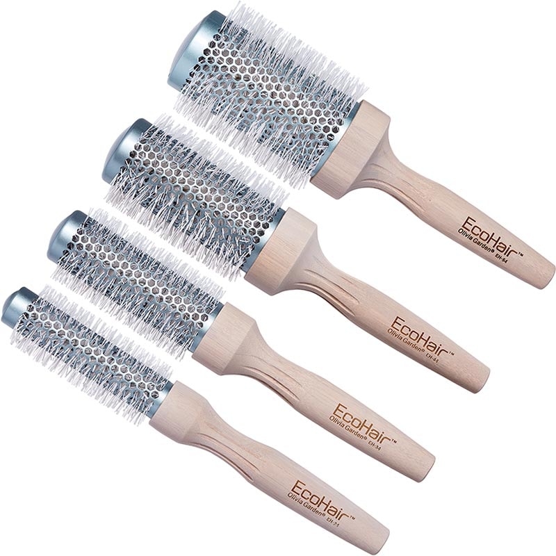 Olivia Garden EcoHair Thermal Bamboo Radial Brush Collection