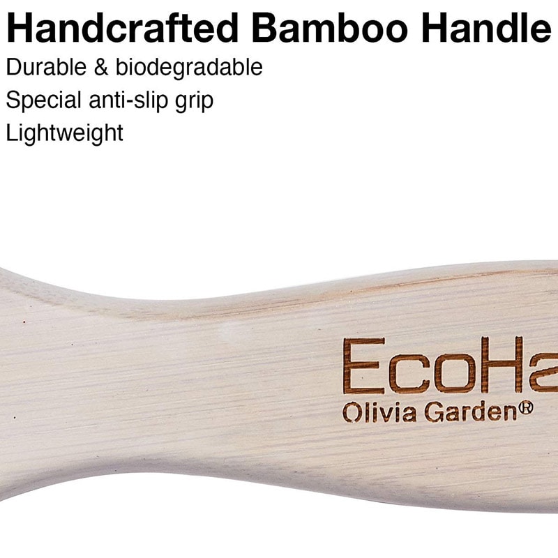 Olivia Garden EcoHair Thermal Bamboo Paddle & Cushion Brush Collection - Image 2