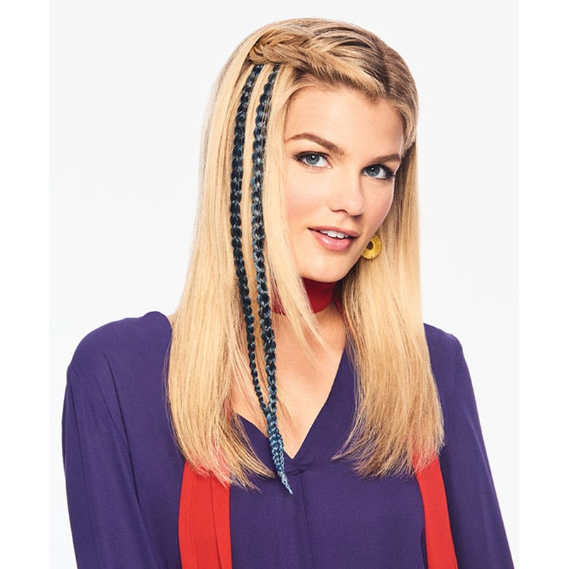 HairUWear Hairdo Metallic Braided Extension, 20 inch - Image 4