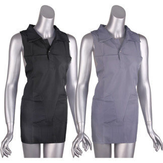 Pinafore with Collar, Polyester