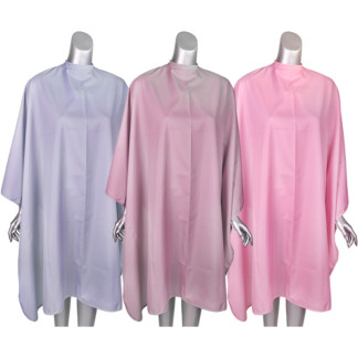 Salon Cape Soft Shades, Polyester, Studs