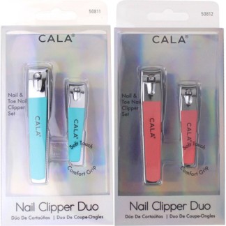 Cala Coloured Duo Nail Clipper Set