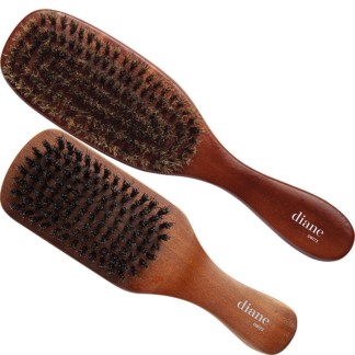 Diane Medium Reinforced Boar Wave Handle Brush