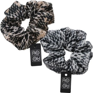 Hair Scrunchie Snake Print