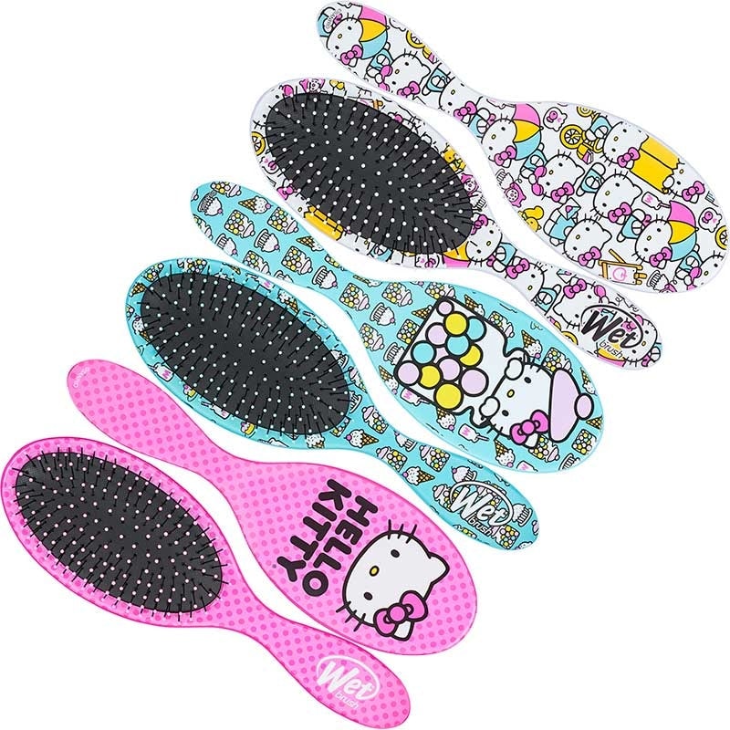WetBrush Original Detangler Limited Edition Hello Kitty Display: 9 Brushes - Image 2