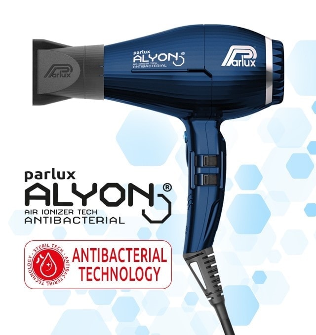 Parlux Hair Dryer Alyon Air Ionizer Tech 2250 Watt Night Blue & Magic Sense Diffuser Set - Image 4