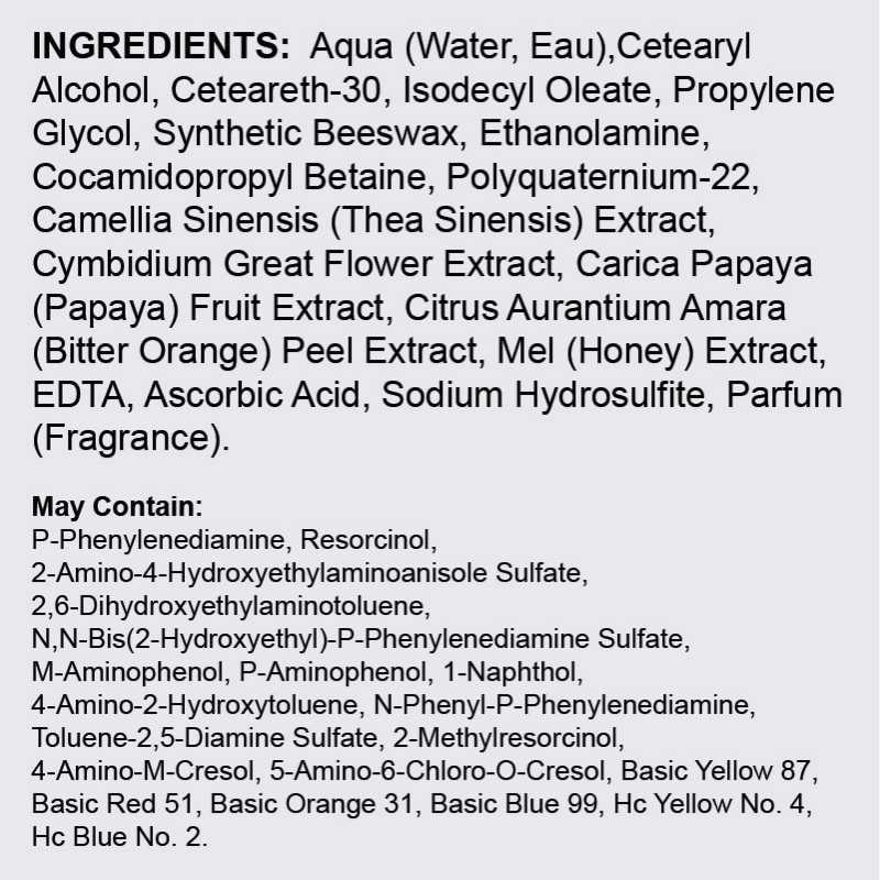 CDC Professional Hair Colour Ammonia Free - Caramel, Levels 6.8-7.8, 100ml - Image 2