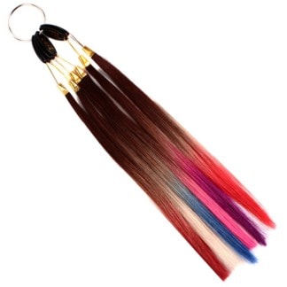 hair-x-tend Ombre 100% Human Hair Base Colour #4 Dark Blonde, 10/Pack