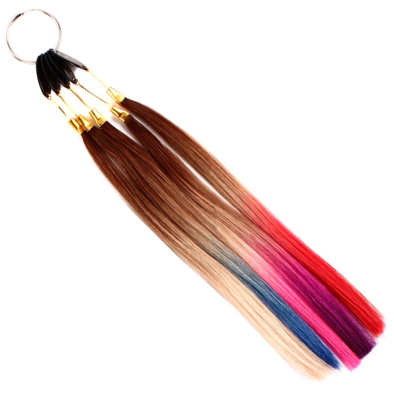 hair-x-tend Ombre 100% Human Hair Base Colour #6 Light Blonde, 10/Pack