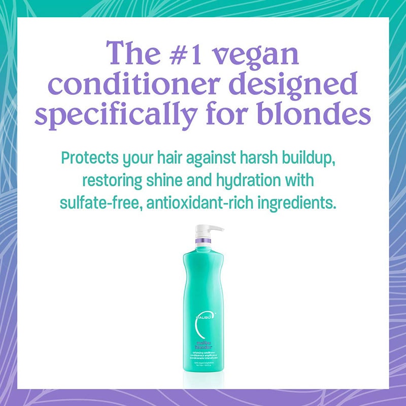Malibu C Malibu Blondes Enhancing Conditioner, 266ml - Image 2
