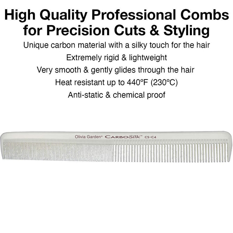 Olivia Garden CarboSilk Heat-Resistant Combs - Image 2